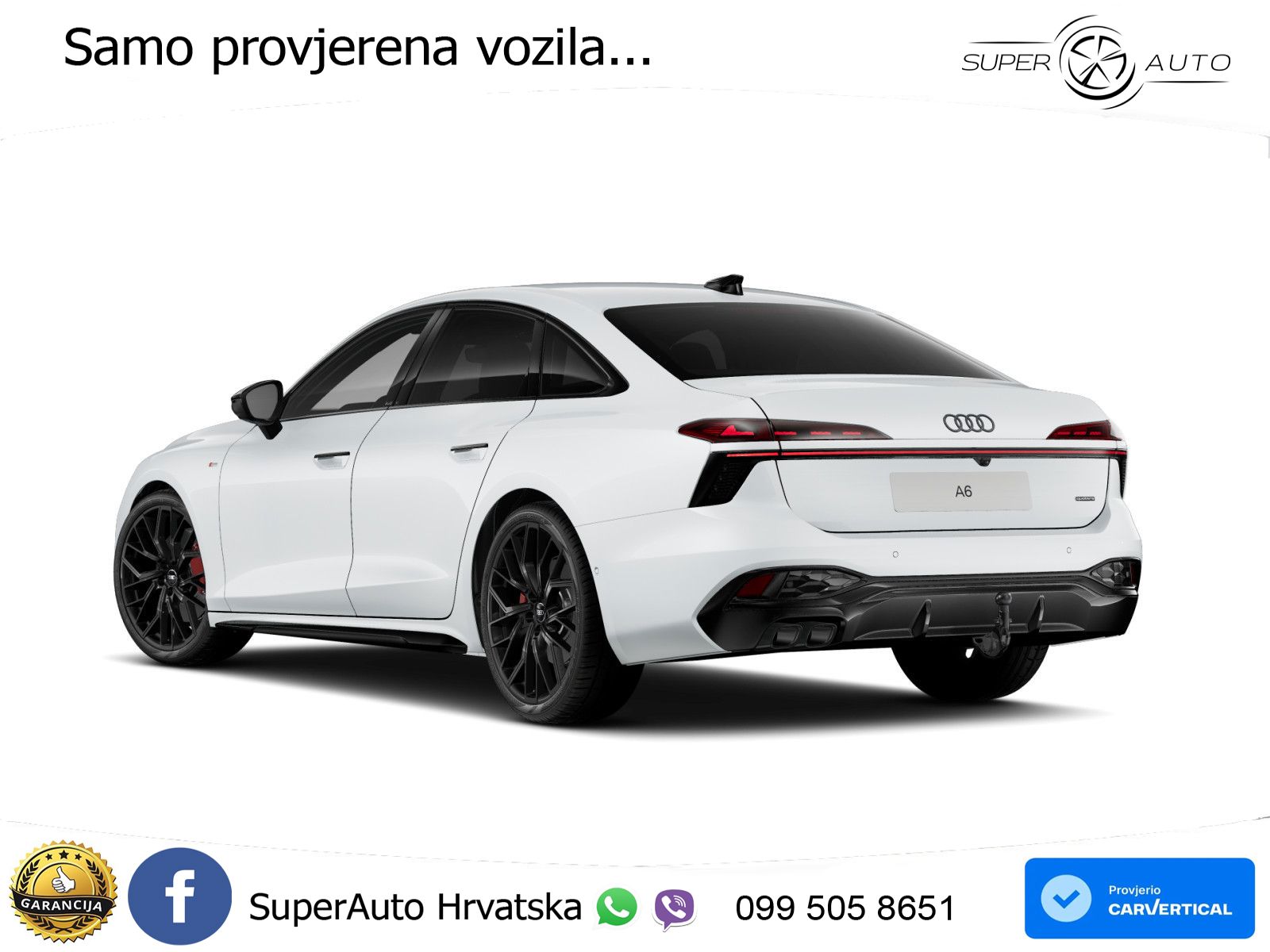 Audi A6 2.0 TDI (204 KS) quattro S tronic S line LED+GR SJED+ACC