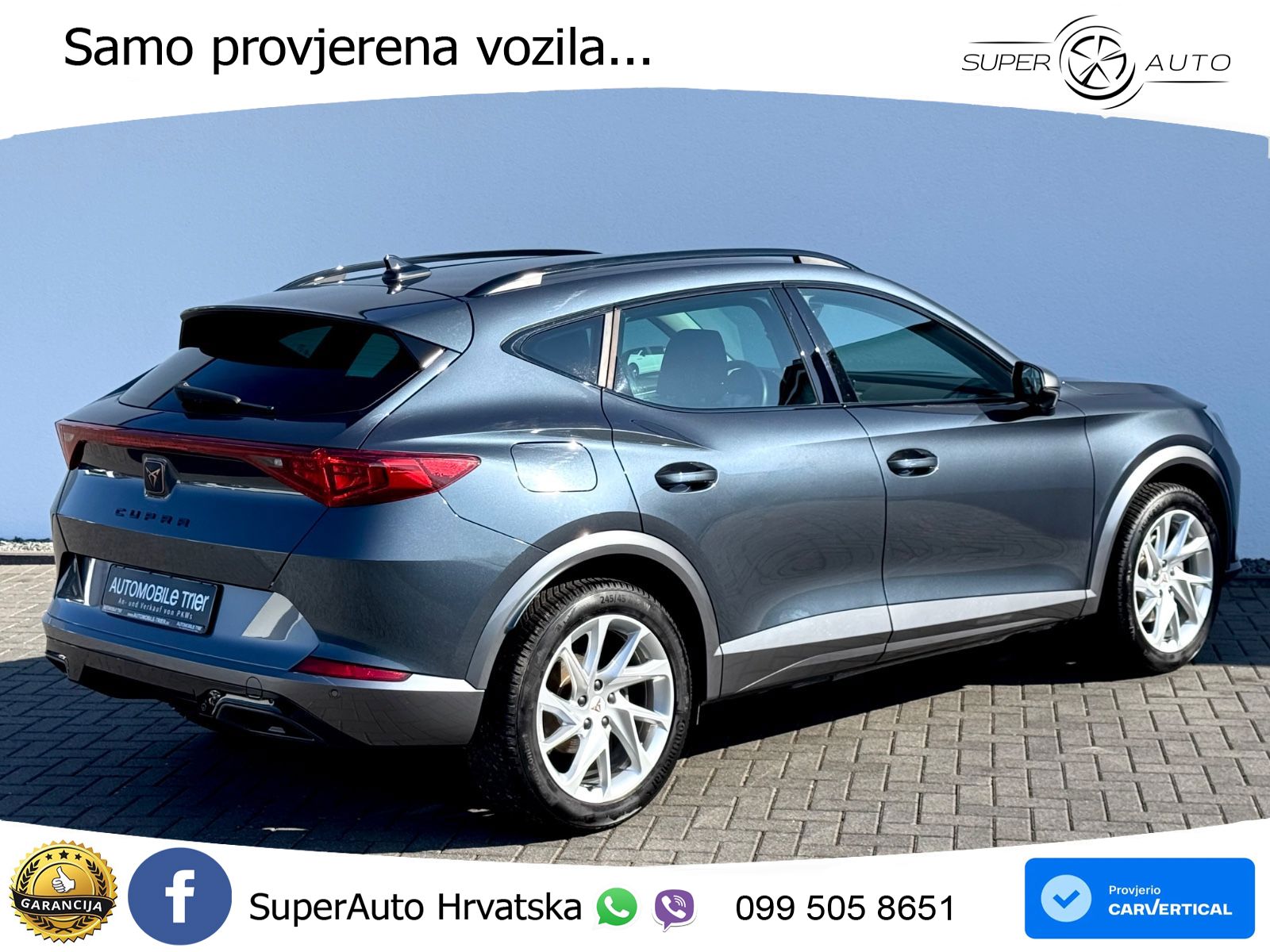 Cupra Formentor 1.4 TSI (204 KS) e-Hybrid DSG LED+GR SJED+ACC
