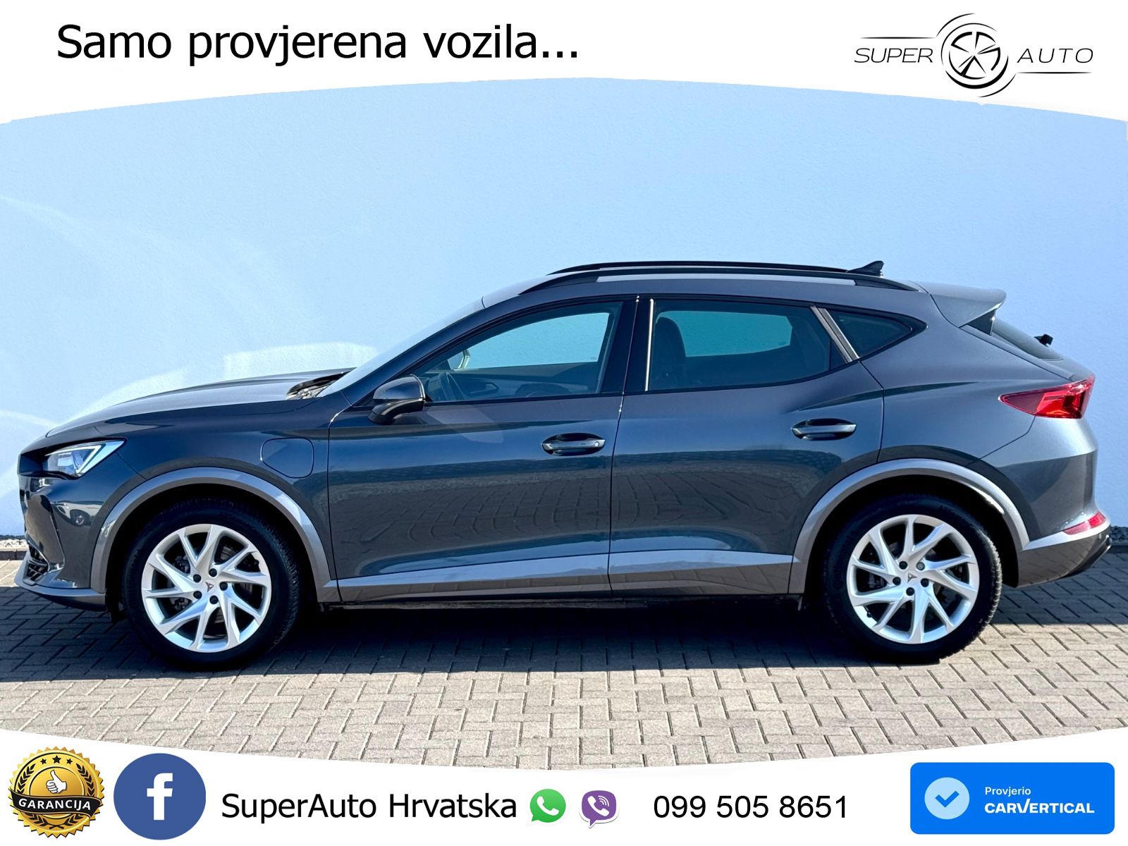 Cupra Formentor 1.4 TSI (204 KS) e-Hybrid DSG LED+GR SJED+ACC