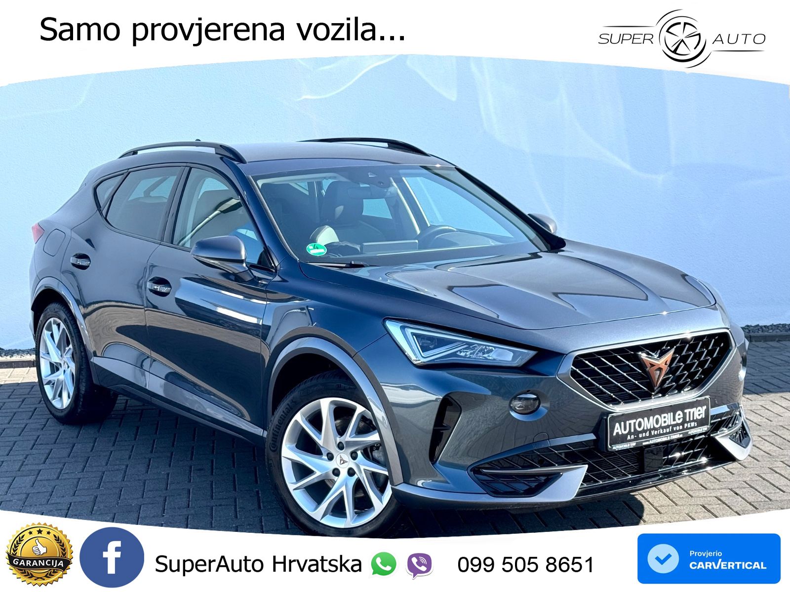 Cupra Formentor 1.4 TSI (204 KS) e-Hybrid DSG LED+GR SJED+ACC