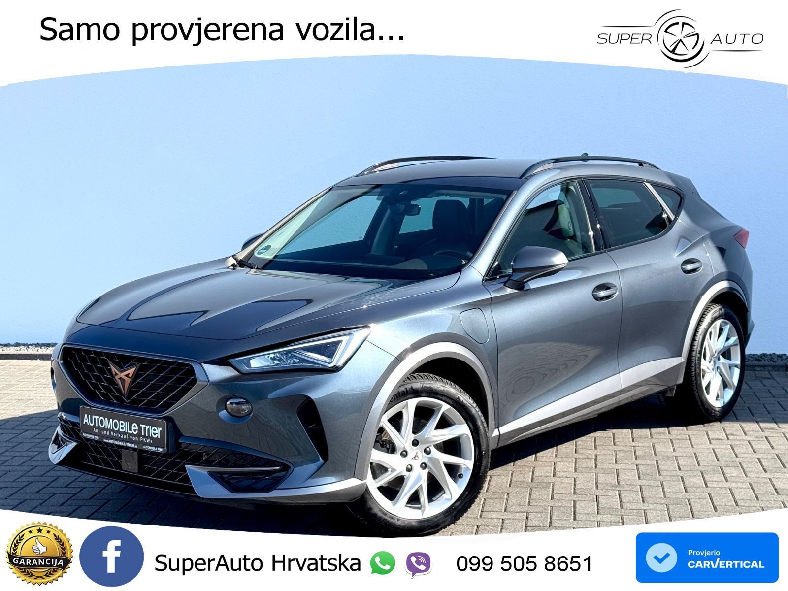 Cupra Formentor 1.4 TSI (204 KS) e-Hybrid DSG LED+GR SJED+ACC