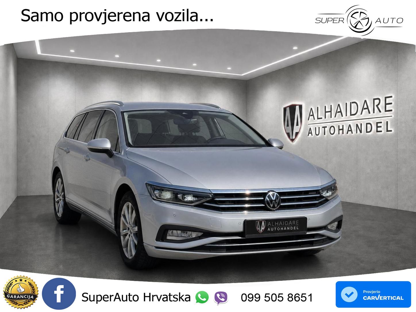 Volkswagen Passat Variant 2.0 TDI (200 KS) 4MOTION DSG Business LED+GR SJED+ACC