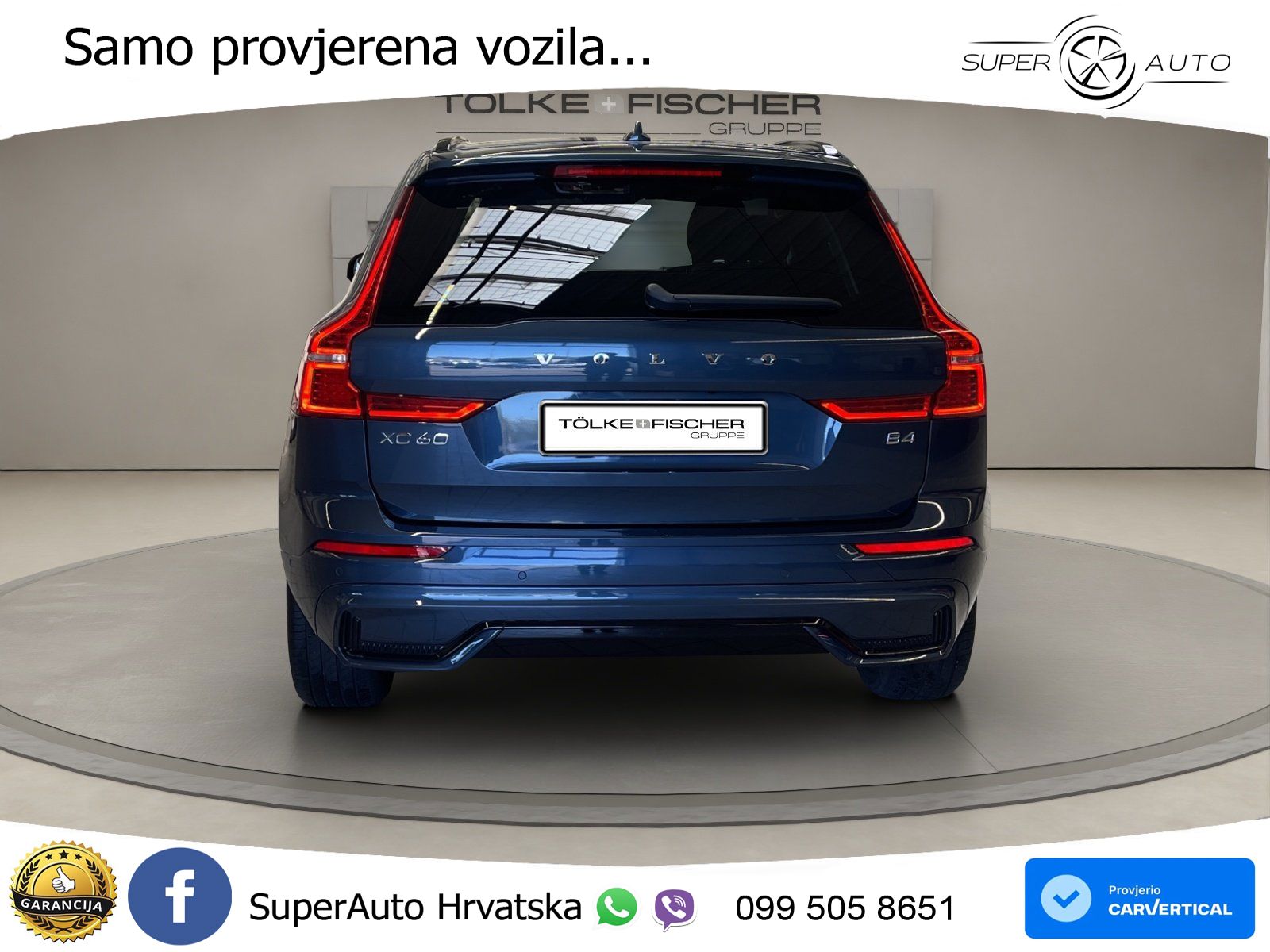 Volvo XC60 B4 Diesel FWD Geartronic LED+GR SJED+ACC