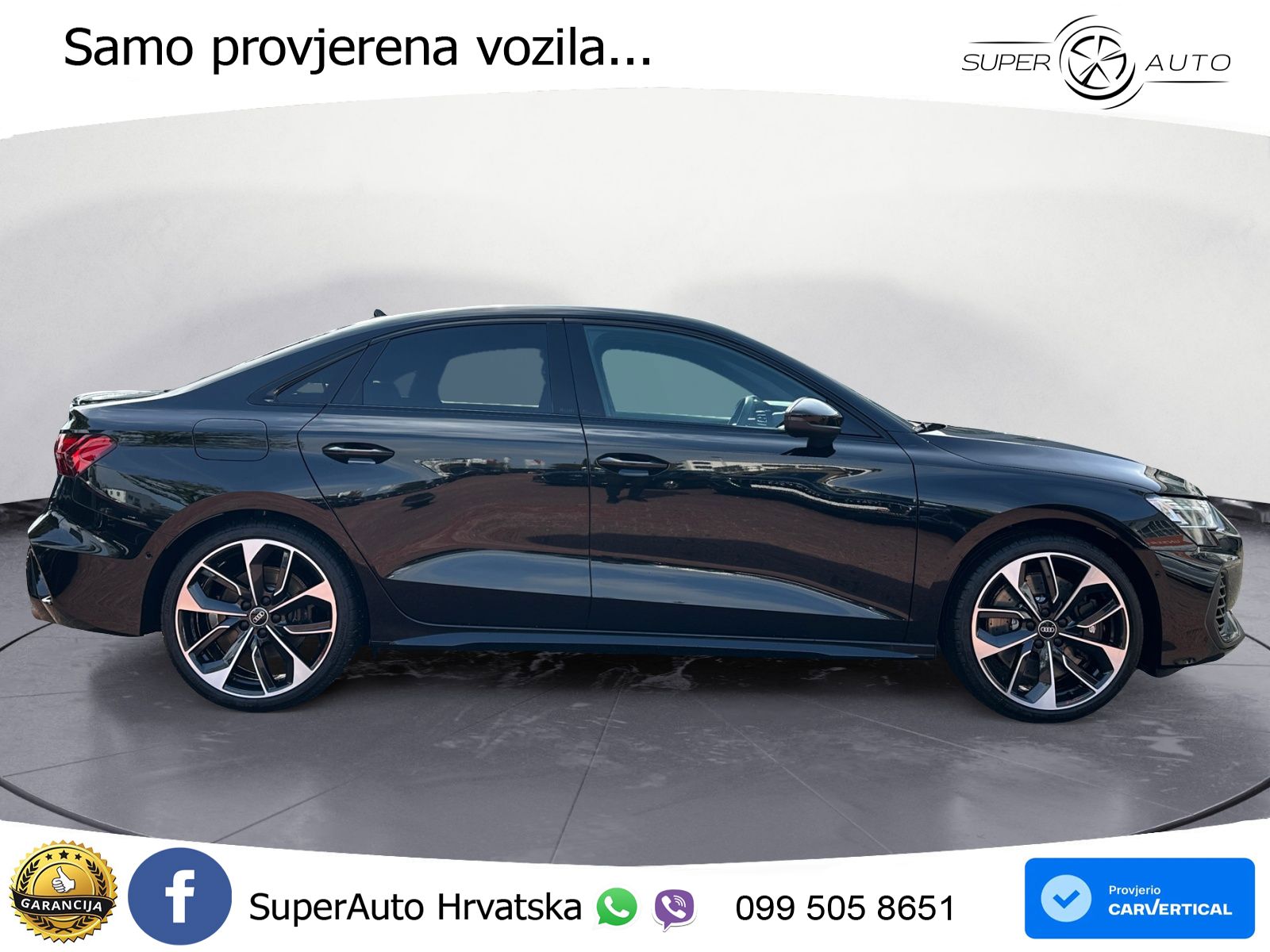 Audi S3 Limuzina 2.0 TFSI (333 KS) quattro S tronic MATRIX+GR SJED+KAM