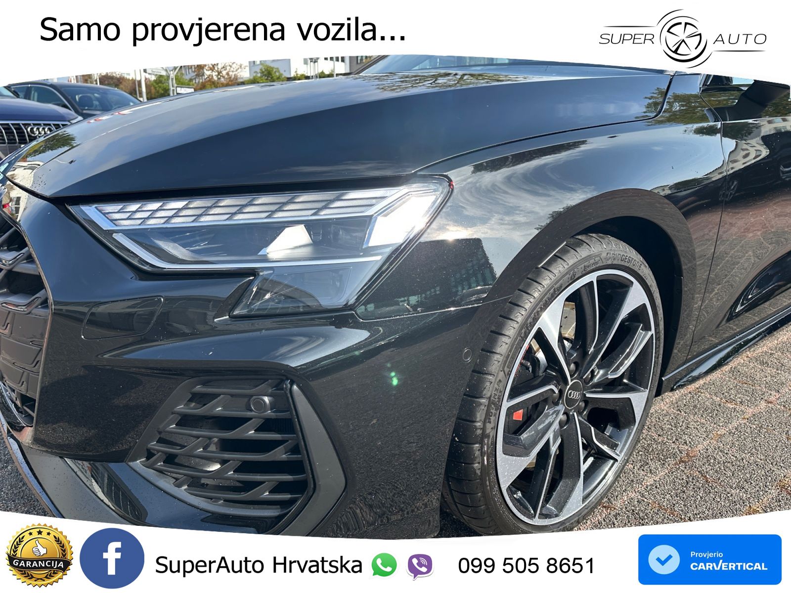 Audi S3 Limuzina 2.0 TFSI (333 KS) quattro S tronic MATRIX+GR SJED+KAM