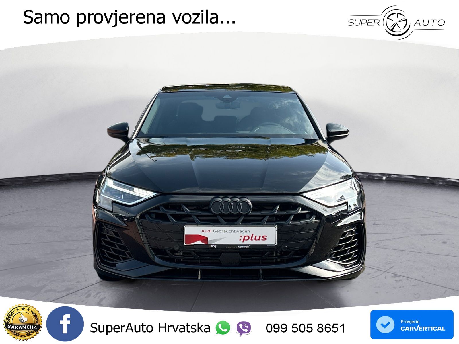 Audi S3 Limuzina 2.0 TFSI (333 KS) quattro S tronic MATRIX+GR SJED+KAM