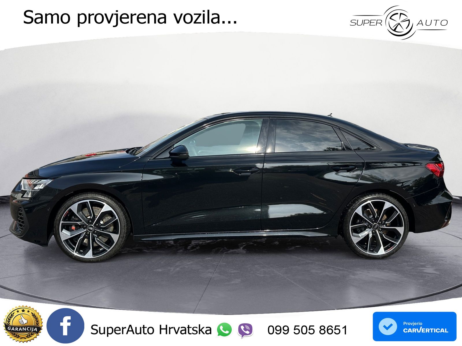 Audi S3 Limuzina 2.0 TFSI (333 KS) quattro S tronic MATRIX+GR SJED+KAM