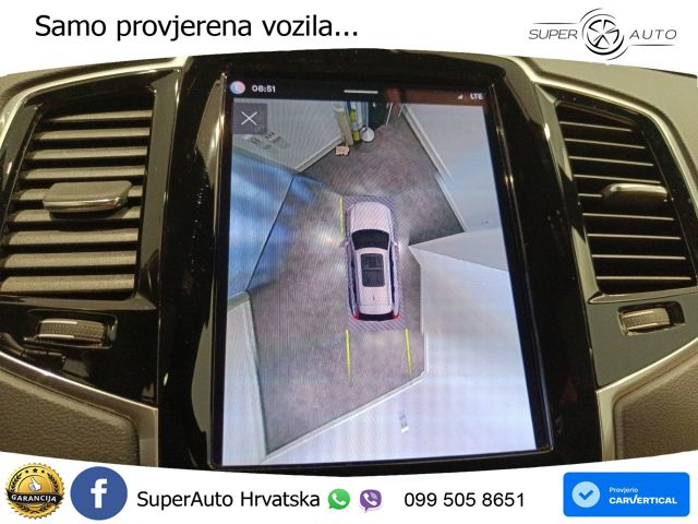 Volvo XC90 2.0 B5 Diesel AWD Automatic ACC+HEAD+4xGR SJED+360+PANO