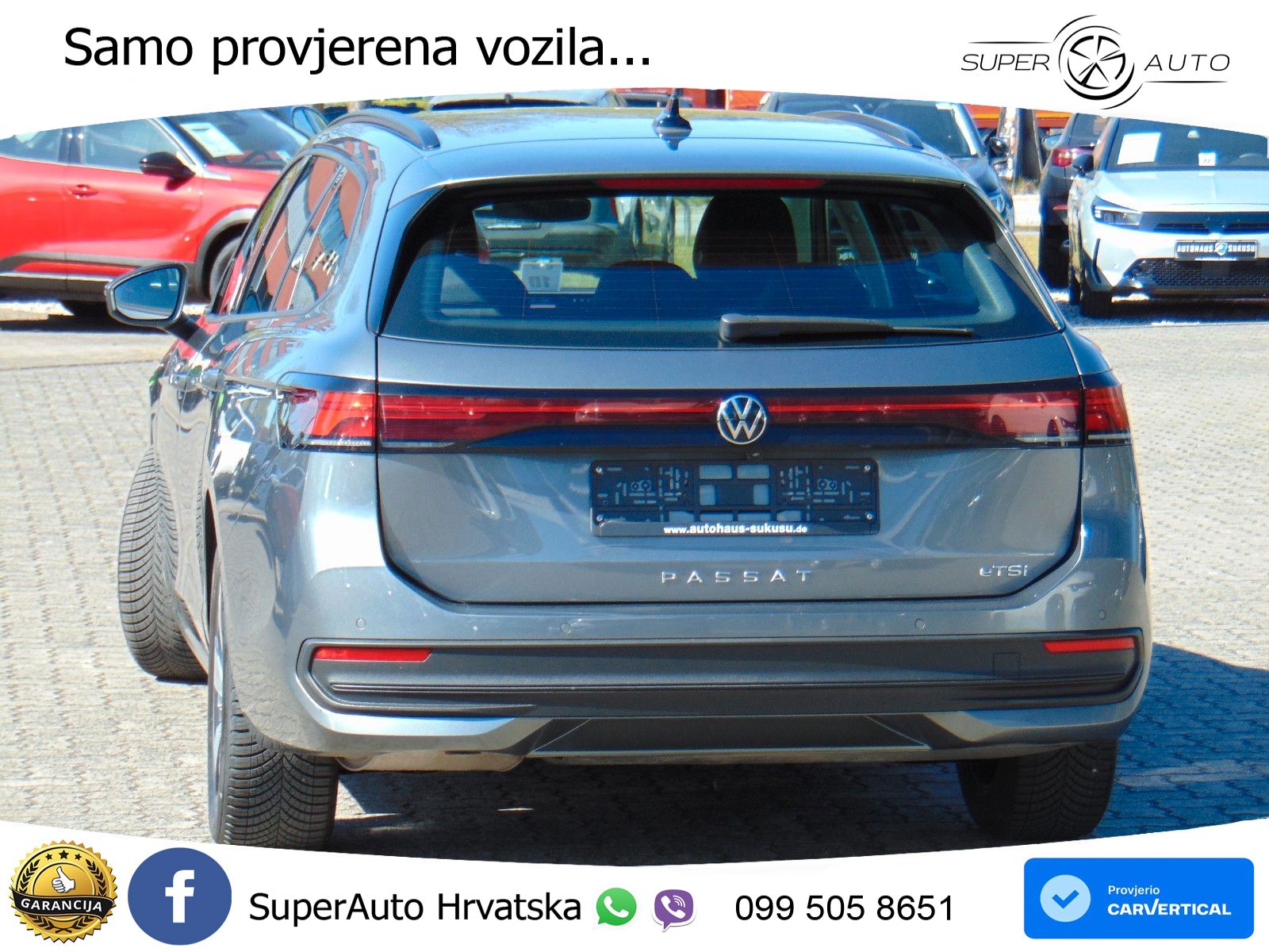 Volkswagen Passat Variant 1.5 eTSI (150 KS) DSG LED+GR SJED+ACC