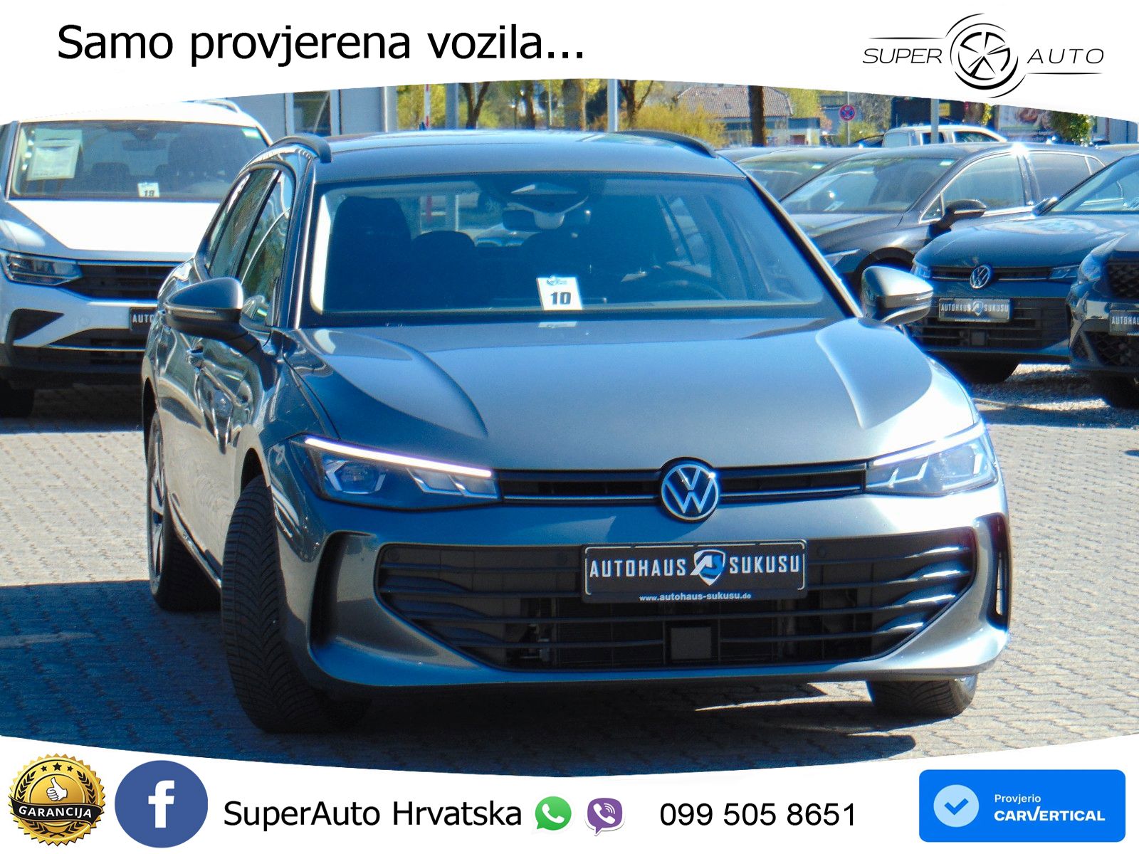 Volkswagen Passat Variant 1.5 eTSI (150 KS) DSG LED+GR SJED+ACC