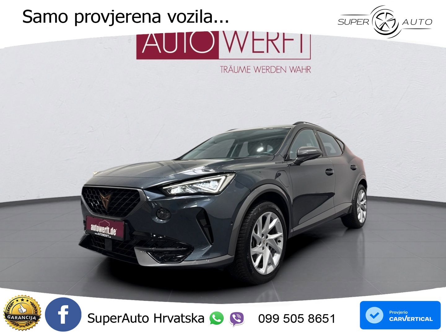 Cupra Formentor 1.4 TSI (204 KS) e-Hybrid DSG LED+GR SJED+ACC