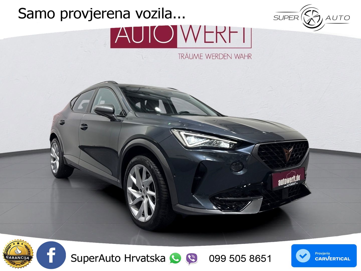 Cupra Formentor 1.4 TSI (204 KS) e-Hybrid DSG LED+GR SJED+ACC