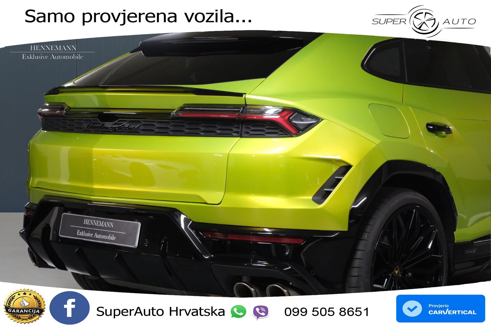 Lamborghini Urus SE 4.0 V8 (800 KS) 4WD Automatic LED+GR SJED+ACC