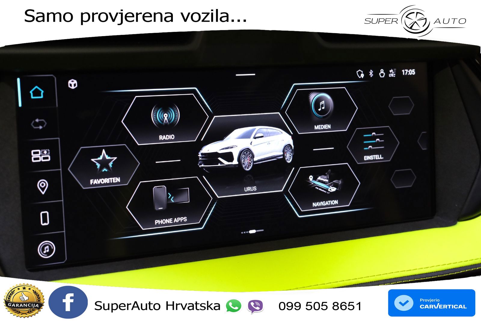 Lamborghini Urus SE 4.0 V8 (800 KS) 4WD Automatic LED+GR SJED+ACC