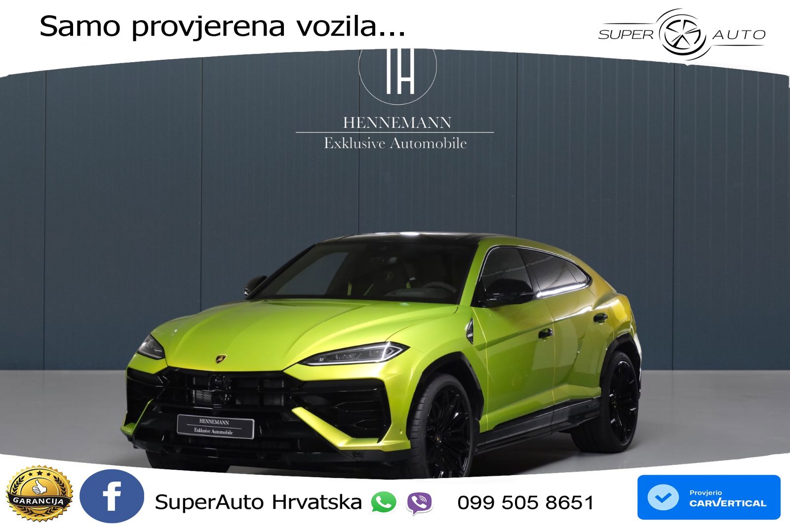 Lamborghini Urus SE 4.0 V8 (800 KS) 4WD Automatic LED+GR SJED+ACC