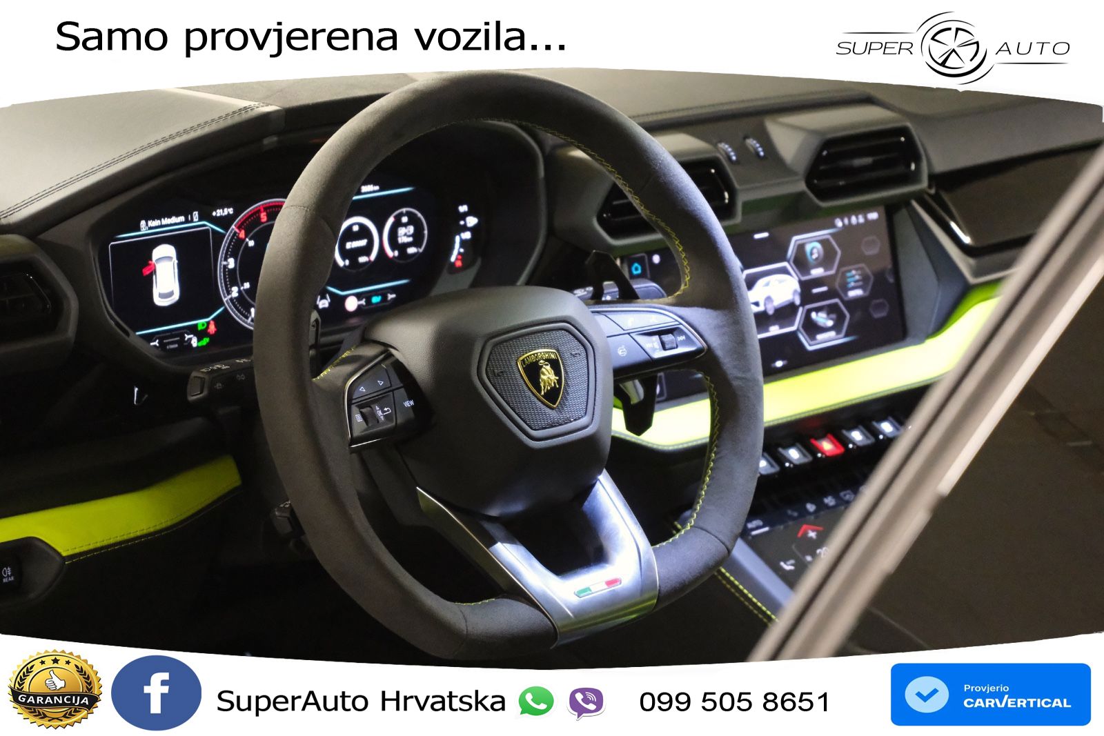 Lamborghini Urus SE 4.0 V8 (800 KS) 4WD Automatic LED+GR SJED+ACC