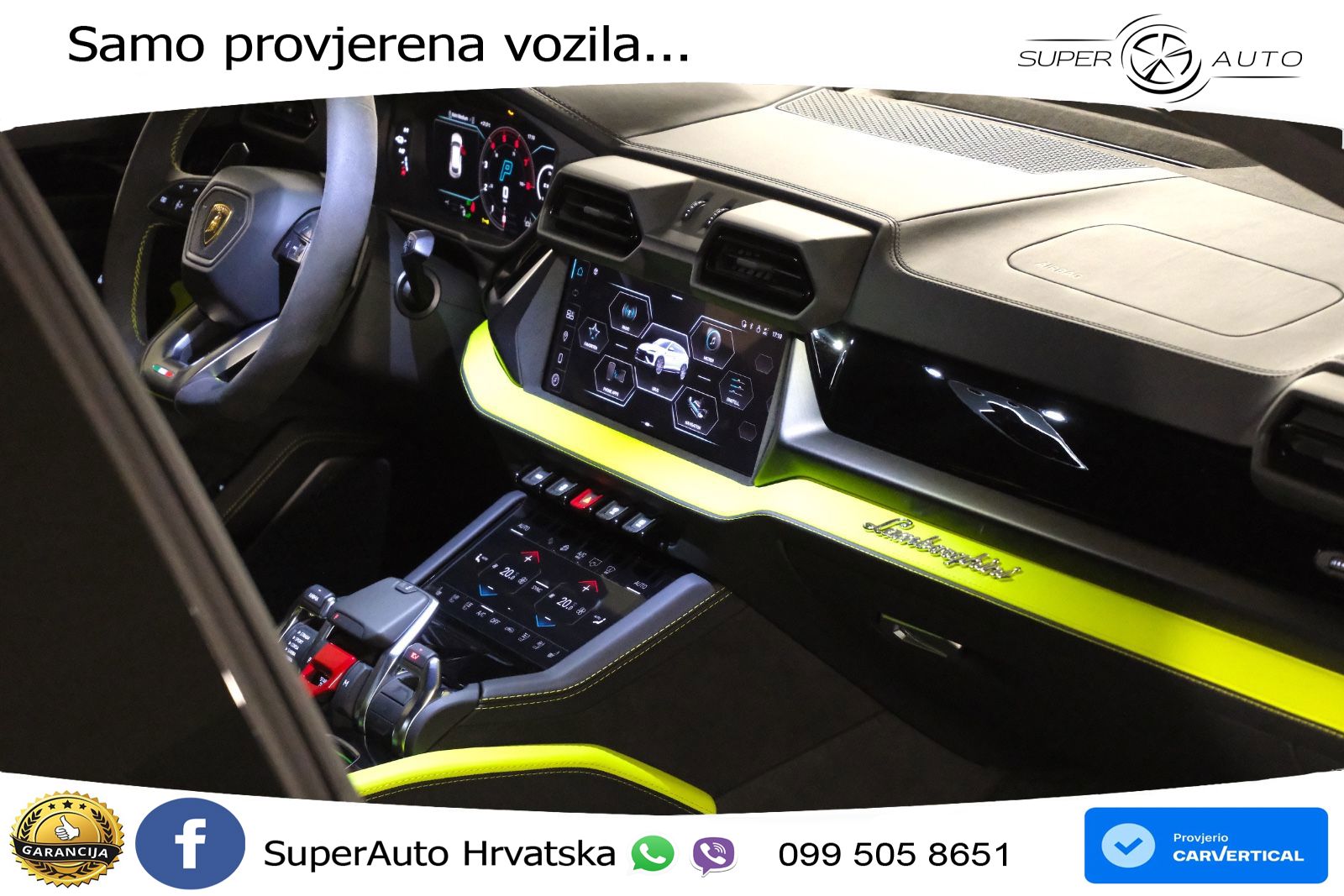 Lamborghini Urus SE 4.0 V8 (800 KS) 4WD Automatic LED+GR SJED+ACC