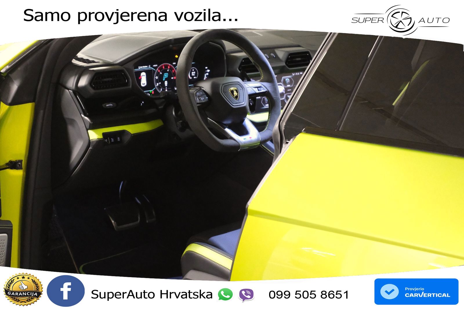 Lamborghini Urus SE 4.0 V8 (800 KS) 4WD Automatic LED+GR SJED+ACC