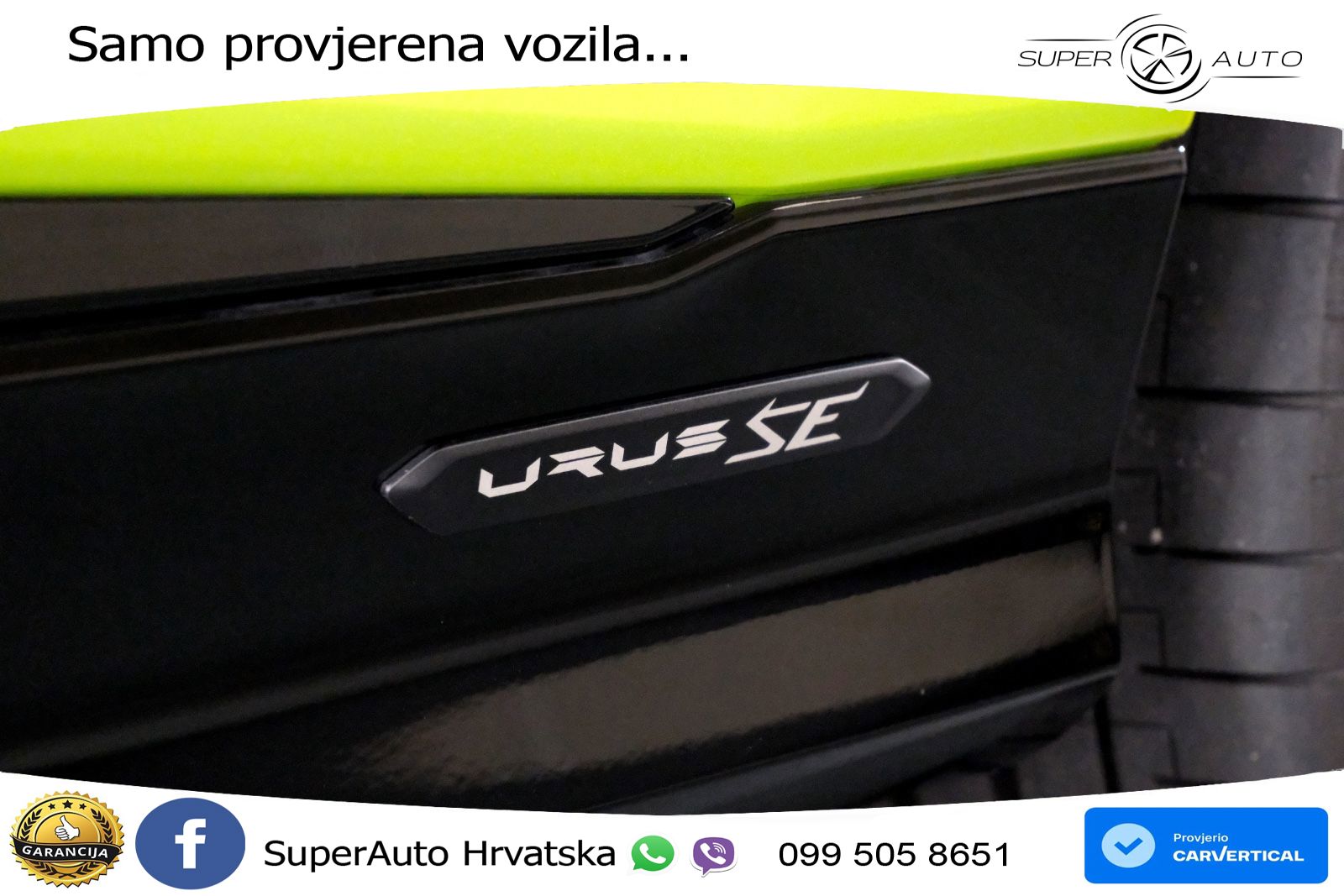 Lamborghini Urus SE 4.0 V8 (800 KS) 4WD Automatic LED+GR SJED+ACC