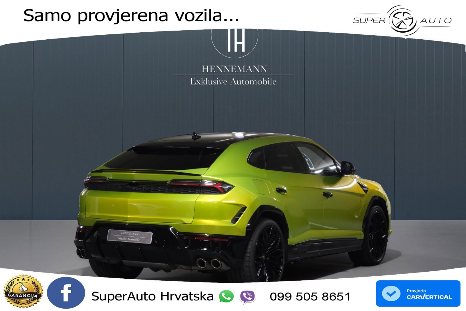 Lamborghini Urus SE 4.0 V8 (800 KS) 4WD Automatic LED+GR SJED+ACC