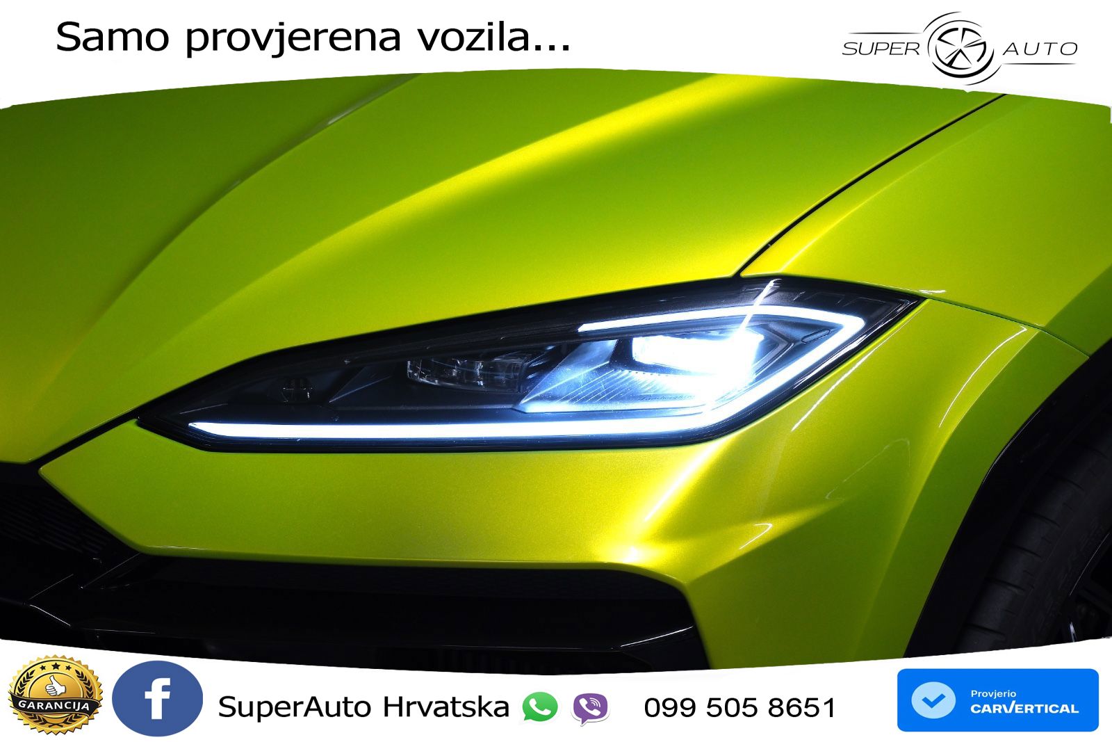 Lamborghini Urus SE 4.0 V8 (800 KS) 4WD Automatic LED+GR SJED+ACC