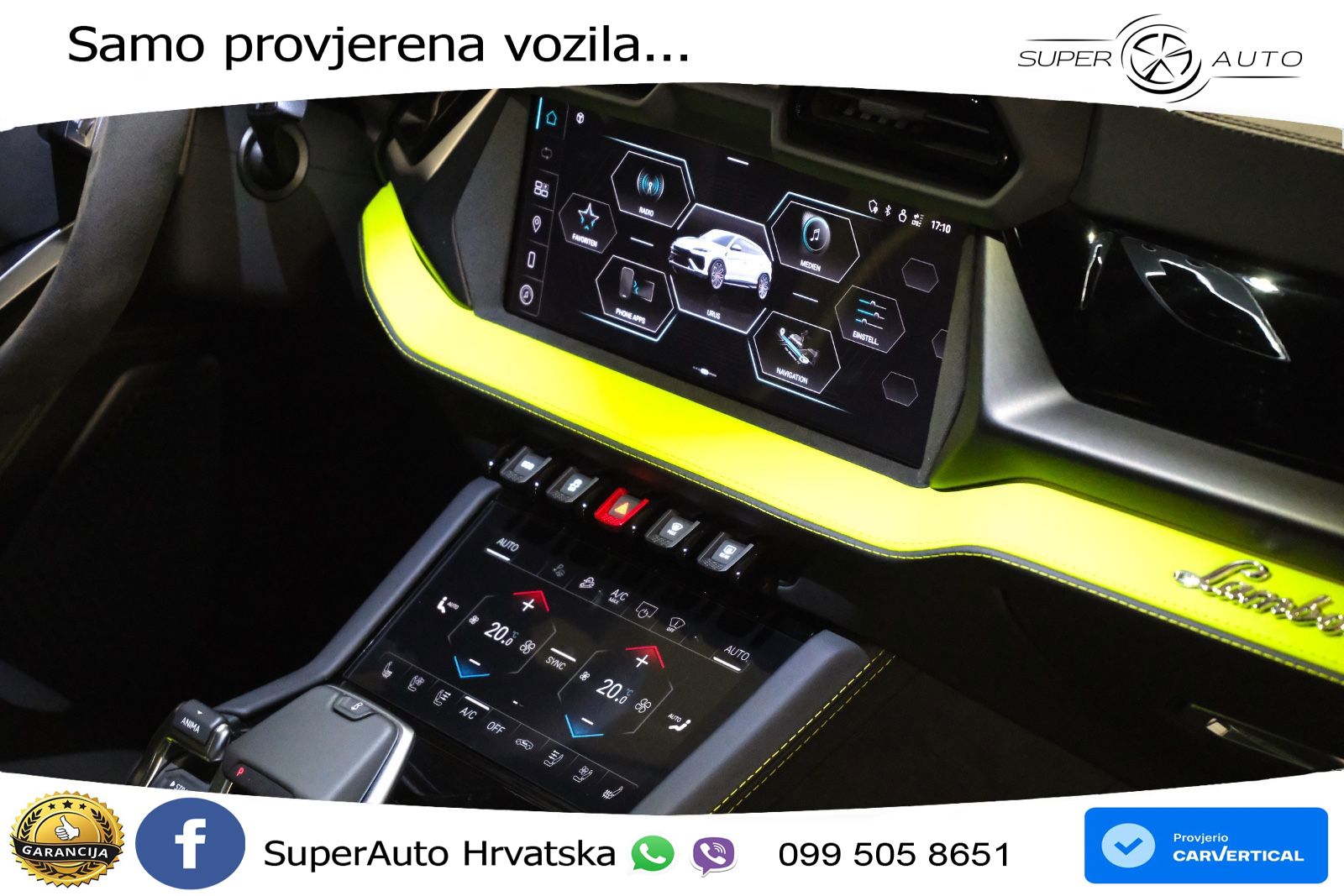 Lamborghini Urus SE 4.0 V8 (800 KS) 4WD Automatic LED+GR SJED+ACC
