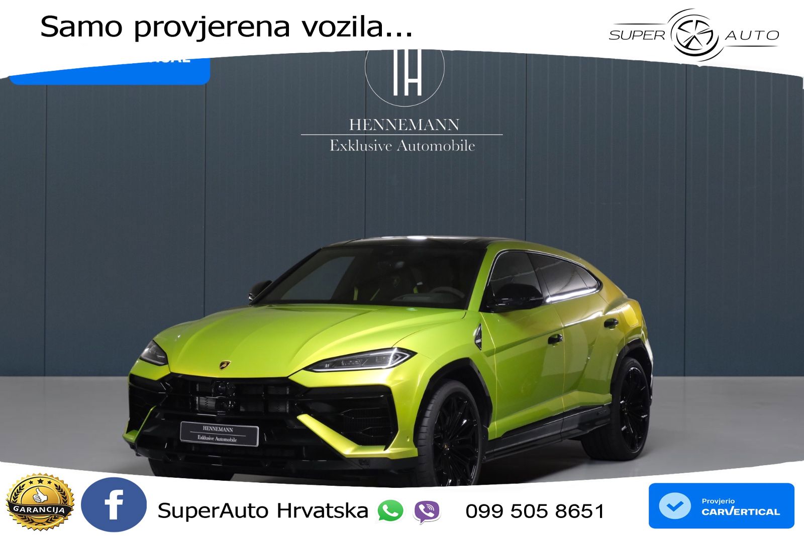 Lamborghini Urus SE 4.0 V8 (800 KS) 4WD Automatic LED+GR SJED+ACC