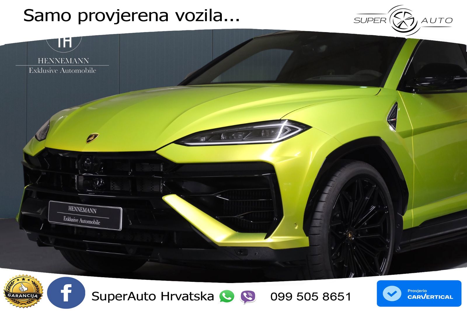 Lamborghini Urus SE 4.0 V8 (800 KS) 4WD Automatic LED+GR SJED+ACC