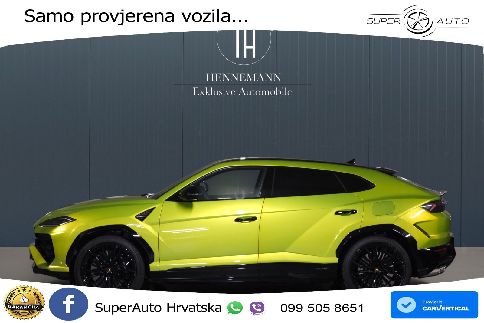 Lamborghini Urus SE 4.0 V8 (800 KS) 4WD Automatic LED+GR SJED+ACC