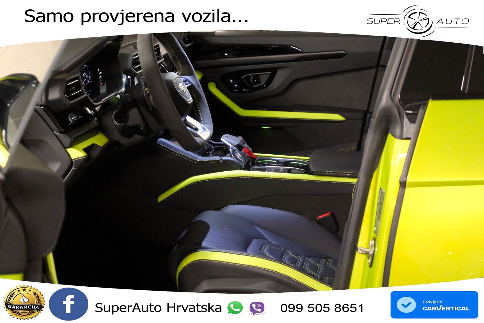 Lamborghini Urus SE 4.0 V8 (800 KS) 4WD Automatic LED+GR SJED+ACC