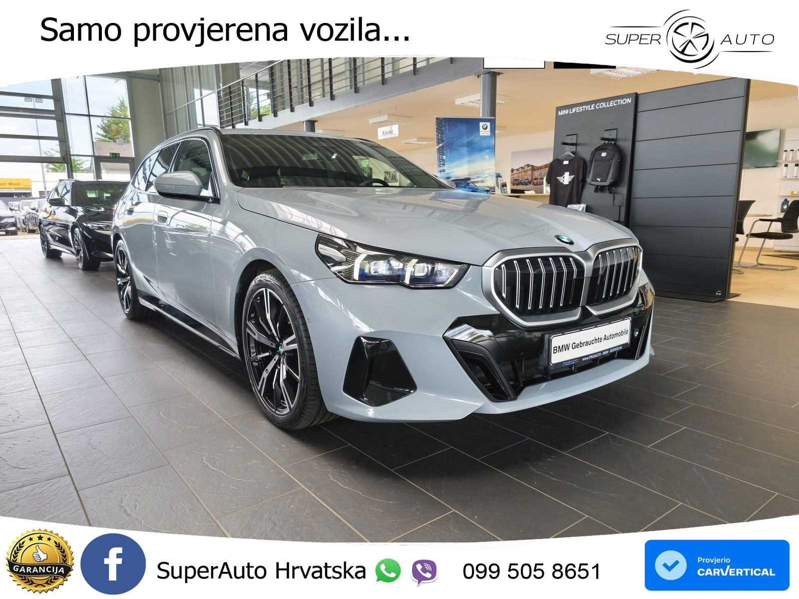 BMW 520d Touring (197 KS) xDrive Steptronic M Sport LED+GR SJED+ACC