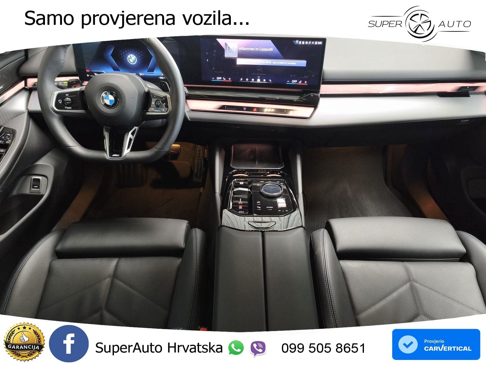 BMW 520d Touring (197 KS) xDrive Steptronic M Sport LED+GR SJED+ACC