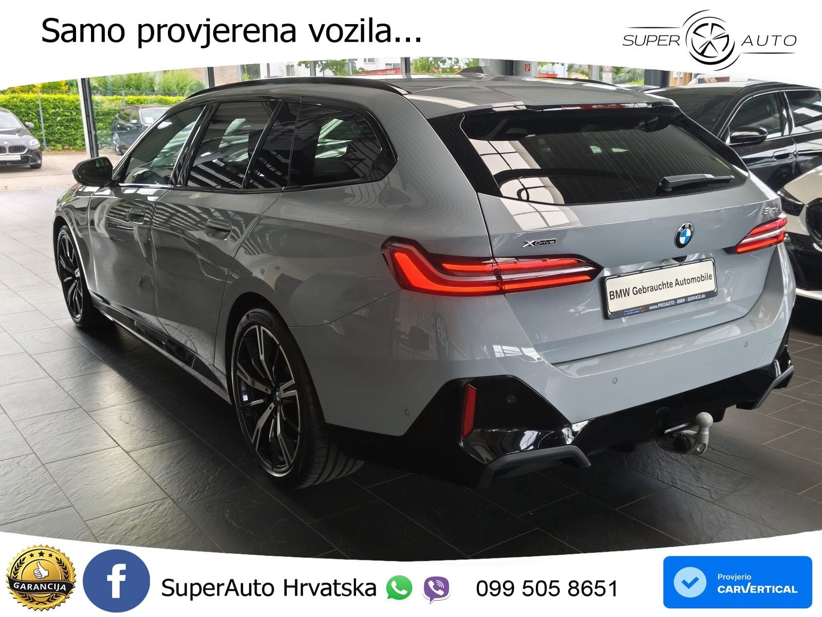 BMW 520d Touring (197 KS) xDrive Steptronic M Sport LED+GR SJED+ACC