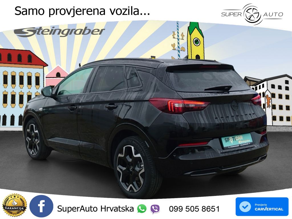 Opel Grandland 1.2 Turbo (136 KS)  e-DCT Ultimate LED+GR SJED+ACC