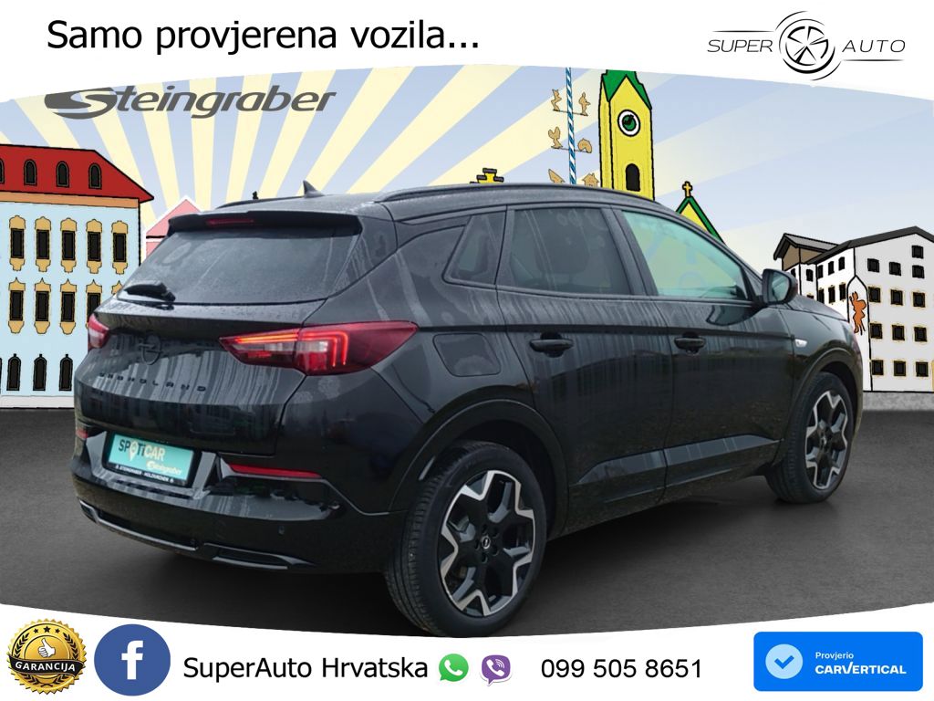Opel Grandland 1.2 Turbo (136 KS)  e-DCT Ultimate LED+GR SJED+ACC