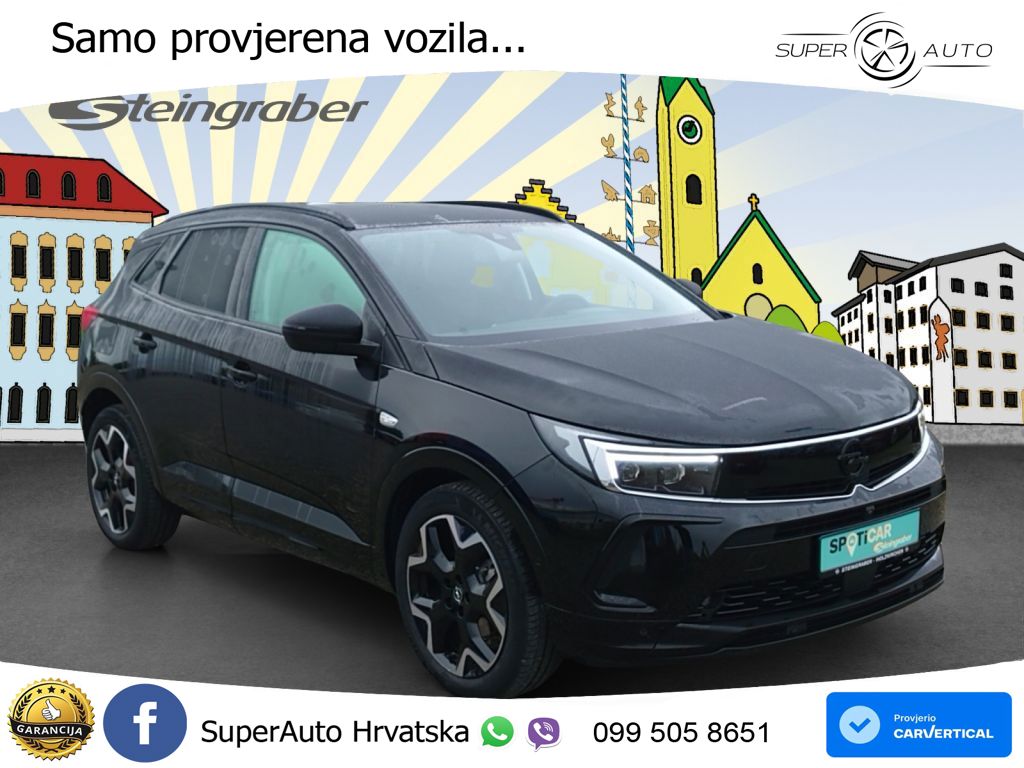 Opel Grandland 1.2 Turbo (136 KS)  e-DCT Ultimate LED+GR SJED+ACC