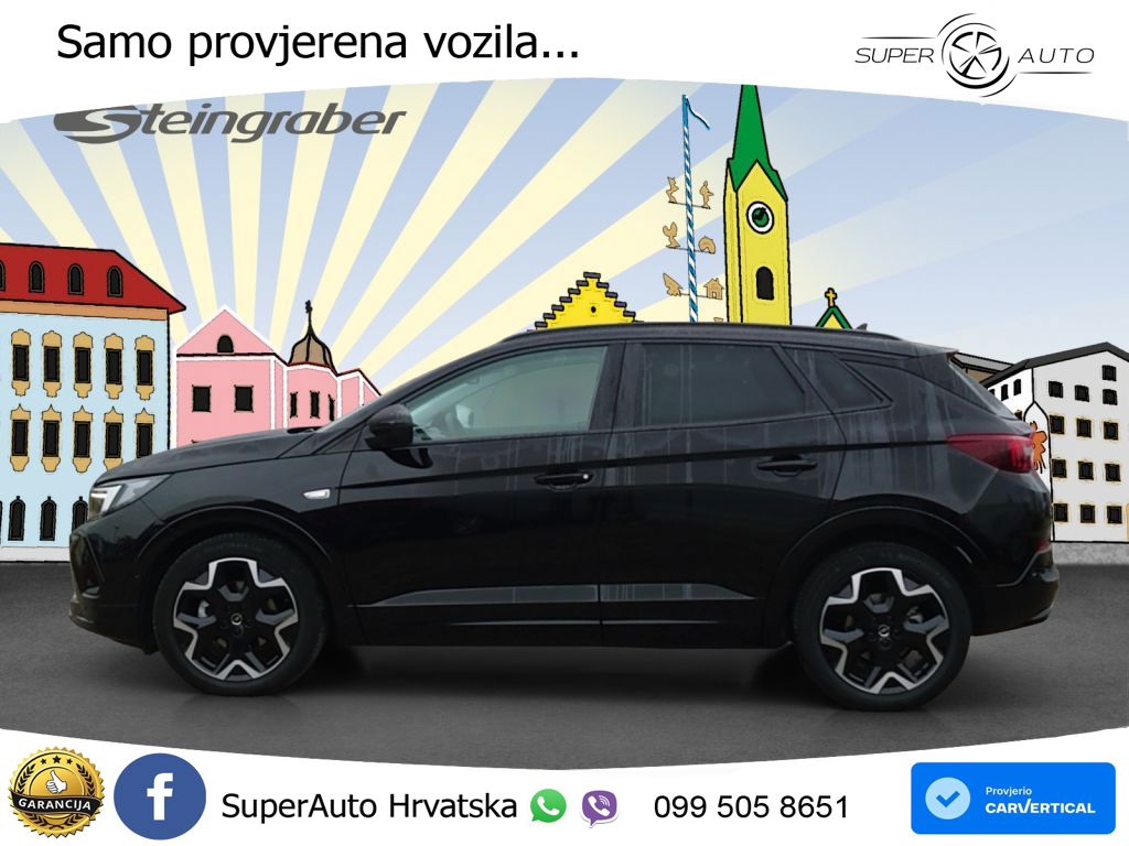 Opel Grandland 1.2 Turbo (136 KS)  e-DCT Ultimate LED+GR SJED+ACC