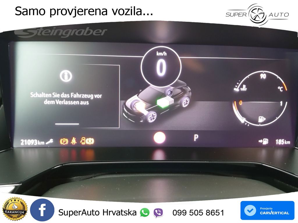 Opel Grandland 1.2 Turbo (136 KS)  e-DCT Ultimate LED+GR SJED+ACC