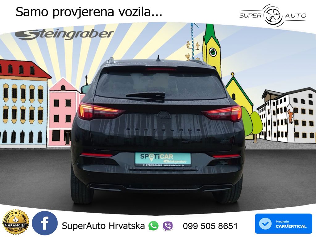 Opel Grandland 1.2 Turbo (136 KS)  e-DCT Ultimate LED+GR SJED+ACC