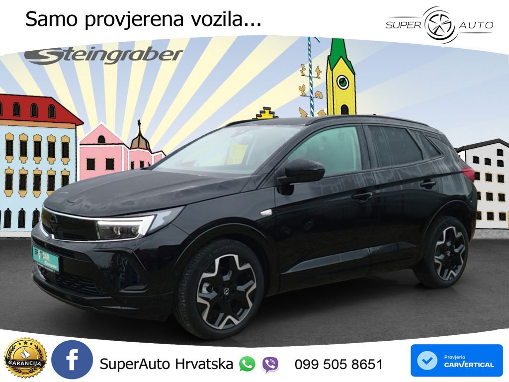 Opel Grandland 1.2 Turbo (136 KS)  e-DCT Ultimate LED+GR SJED+ACC