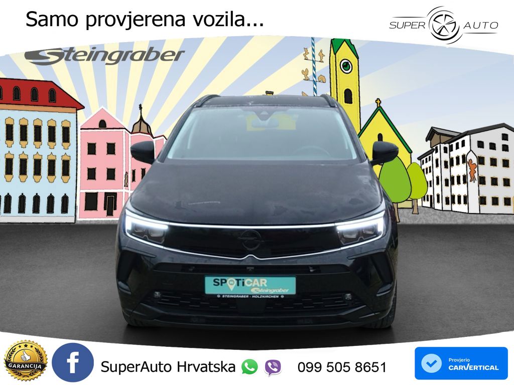 Opel Grandland 1.2 Turbo (136 KS)  e-DCT Ultimate LED+GR SJED+ACC