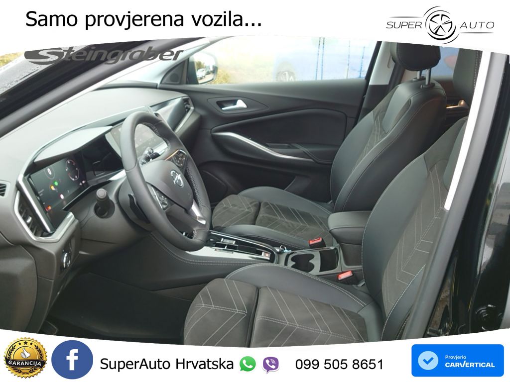 Opel Grandland 1.2 Turbo (136 KS)  e-DCT Ultimate LED+GR SJED+ACC