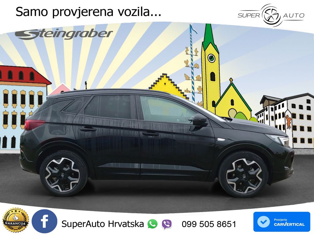 Opel Grandland 1.2 Turbo (136 KS)  e-DCT Ultimate LED+GR SJED+ACC
