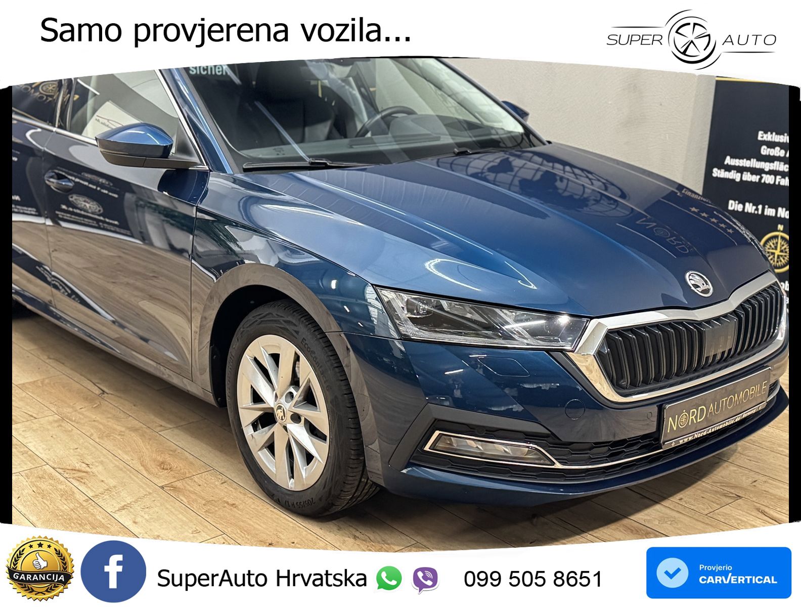 Škoda Octavia Combi 2.0 TDI (150 KS) DSG LED+GR SJED+ACC