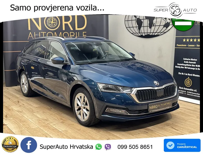 Škoda Octavia Combi 2.0 TDI (150 KS) DSG LED+GR SJED+ACC