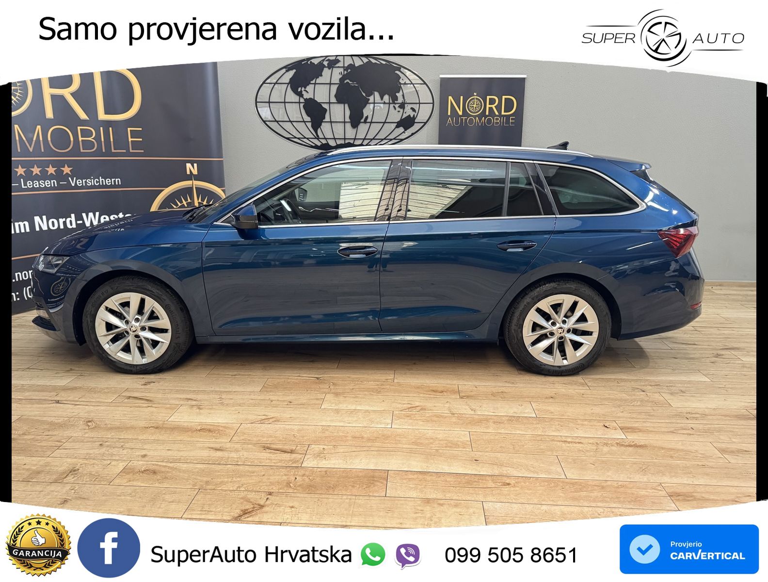 Škoda Octavia Combi 2.0 TDI (150 KS) DSG LED+GR SJED+ACC