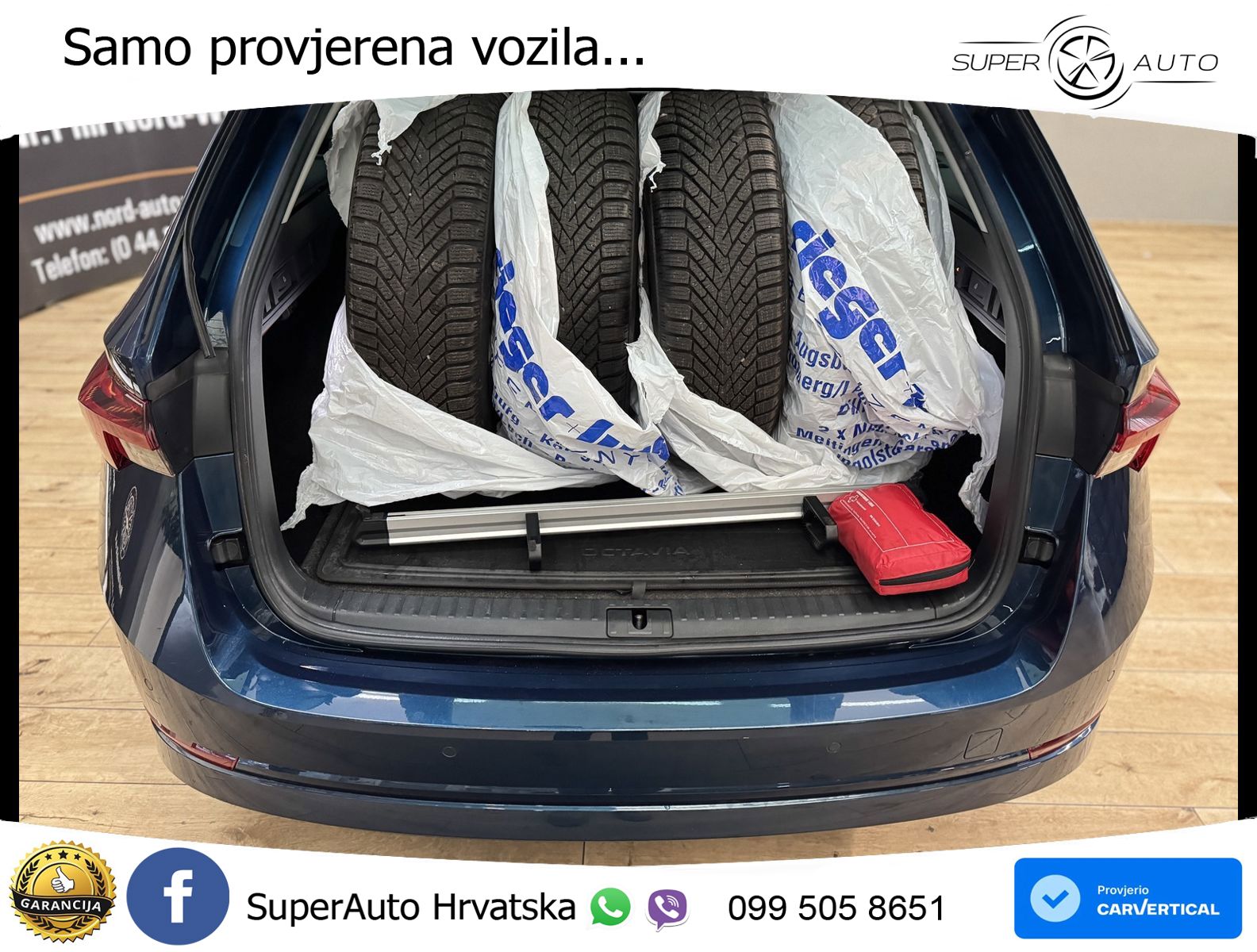 Škoda Octavia Combi 2.0 TDI (150 KS) DSG LED+GR SJED+ACC