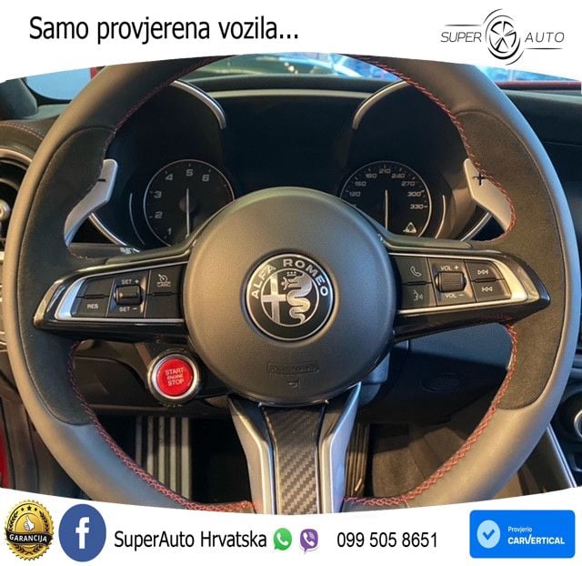 Alfa Romeo Giulia Quadrifoglio 2.9 V6 BiTurbo (510 KS) Automatic