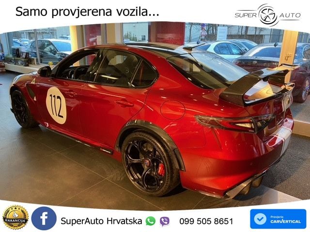 Alfa Romeo Giulia Quadrifoglio 2.9 V6 BiTurbo (510 KS) Automatic
