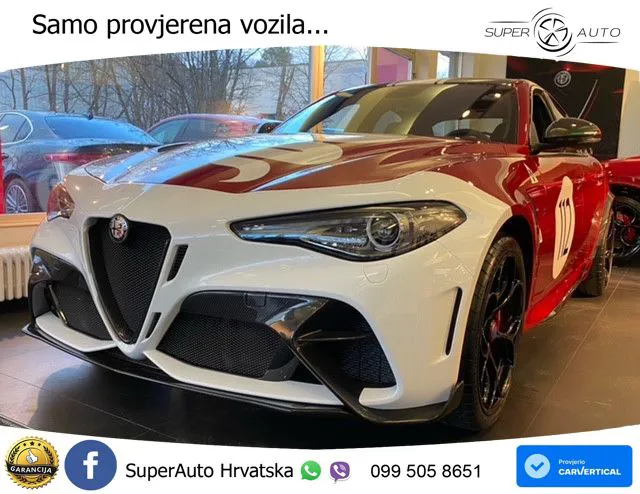 Alfa Romeo Giulia Quadrifoglio 2.9 V6 BiTurbo (510 KS) Automatic